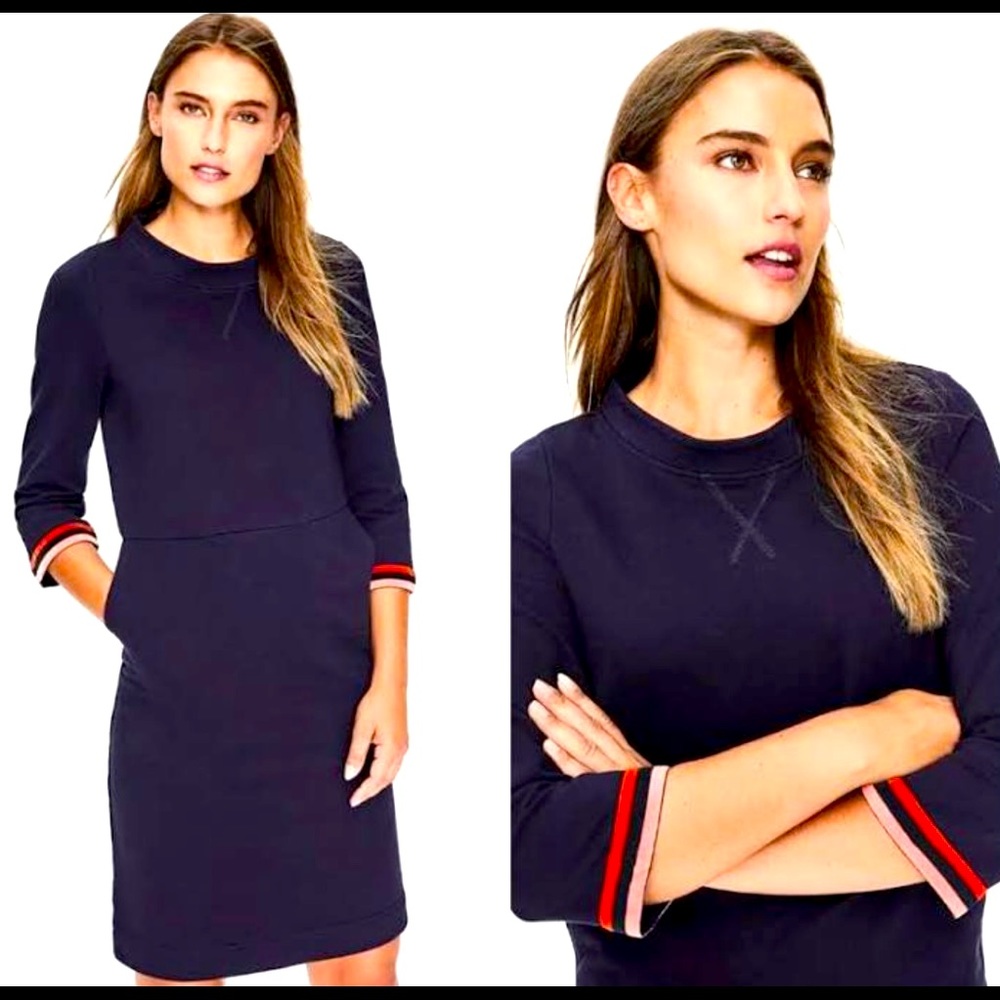 Boden sweatshirt dress with pockets